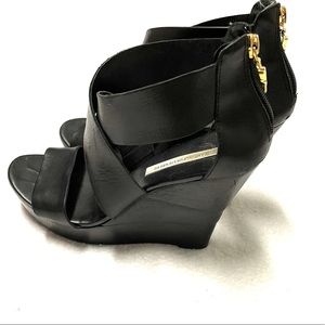 Diane Von Furstenberg 8 Heels Platform Black
